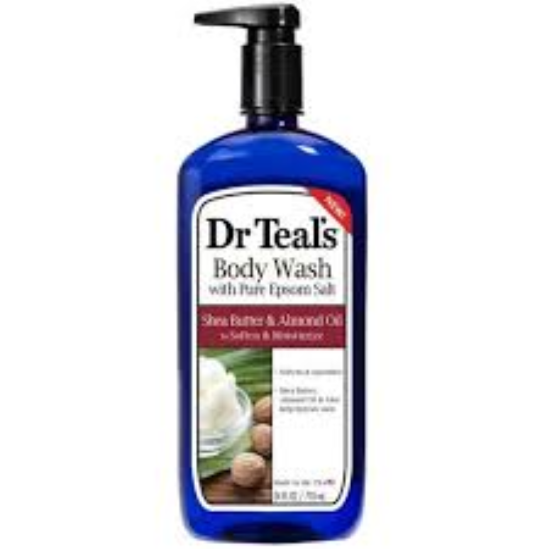 DR TEALS BODY WASH SHEA BUTTER N ALMOND OIL 710ML